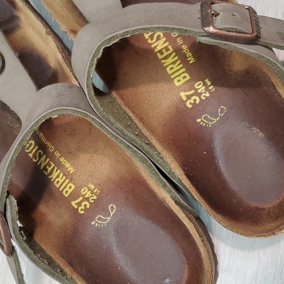 Birkenstock Women Thong Gizeh Sandals Flats shoes sz 37/6 - Picture 7 of 11